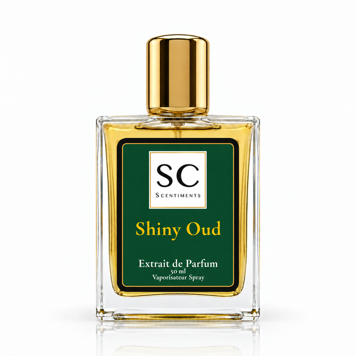 Shiny Oud Parfum von Scentiments – Flakon